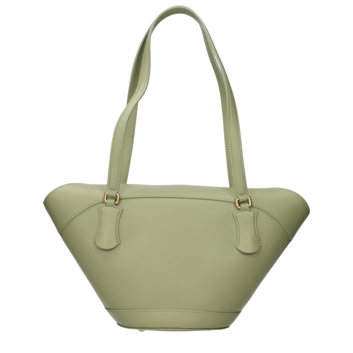 Dolce & Gabbana Grüne Schultertasche aus Leder