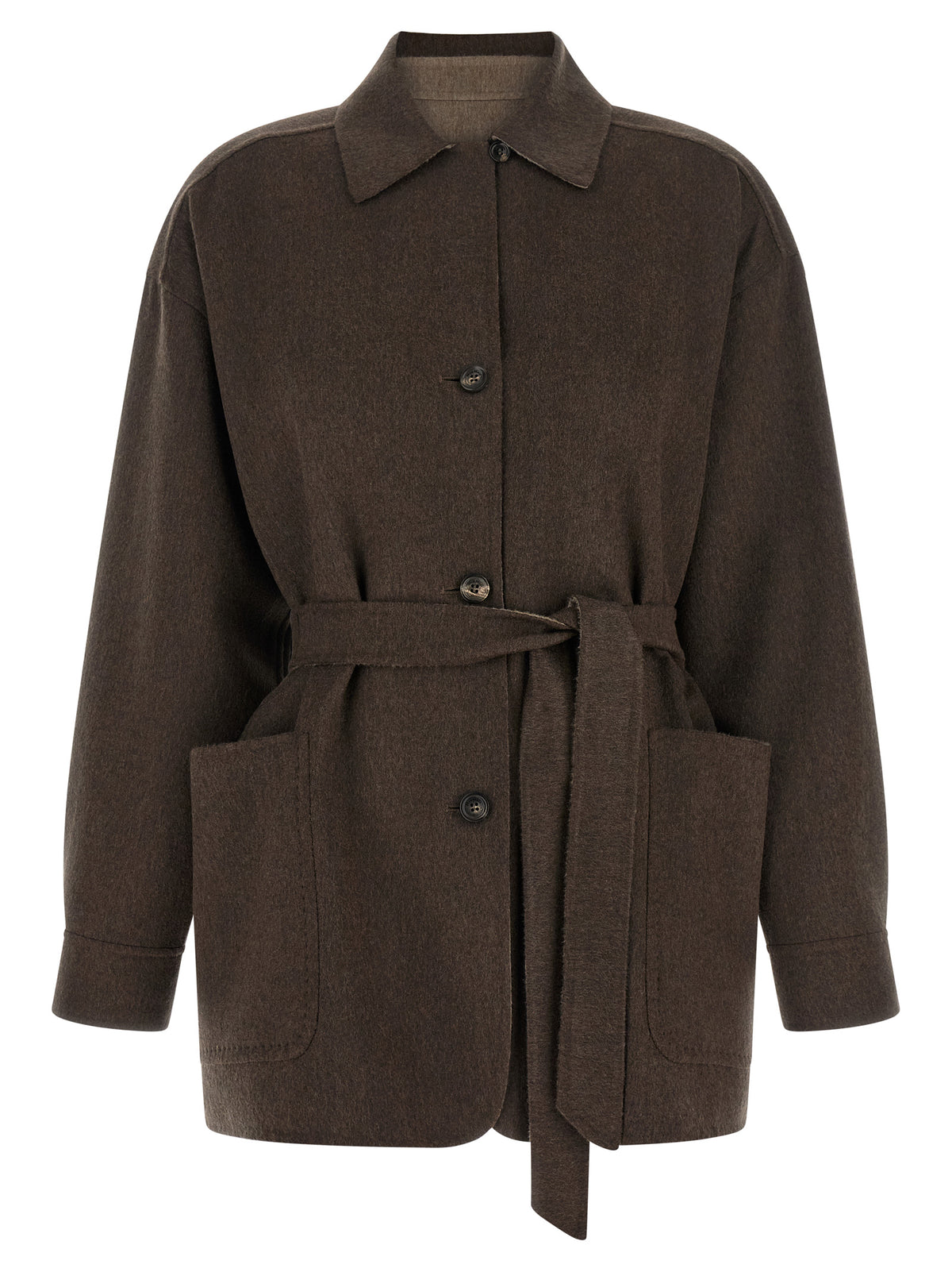 Max Mara Fervore Multicolour Reversible Cashmere Jacket