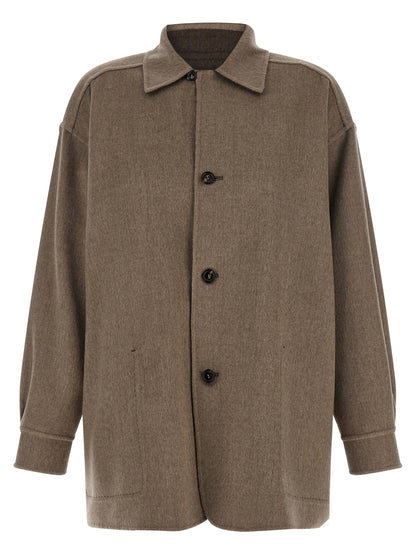Max Mara Fervore Multicolour Reversible Cashmere Jacket