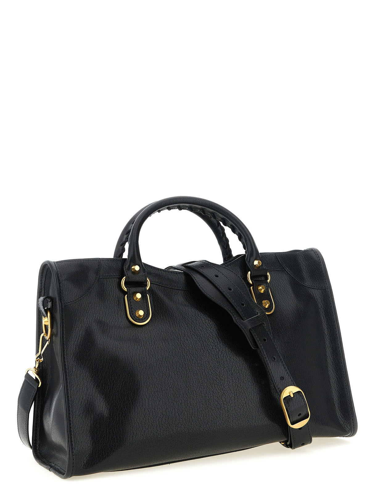 Balenciaga Borsa Le City Uptown nera in pelle di capra