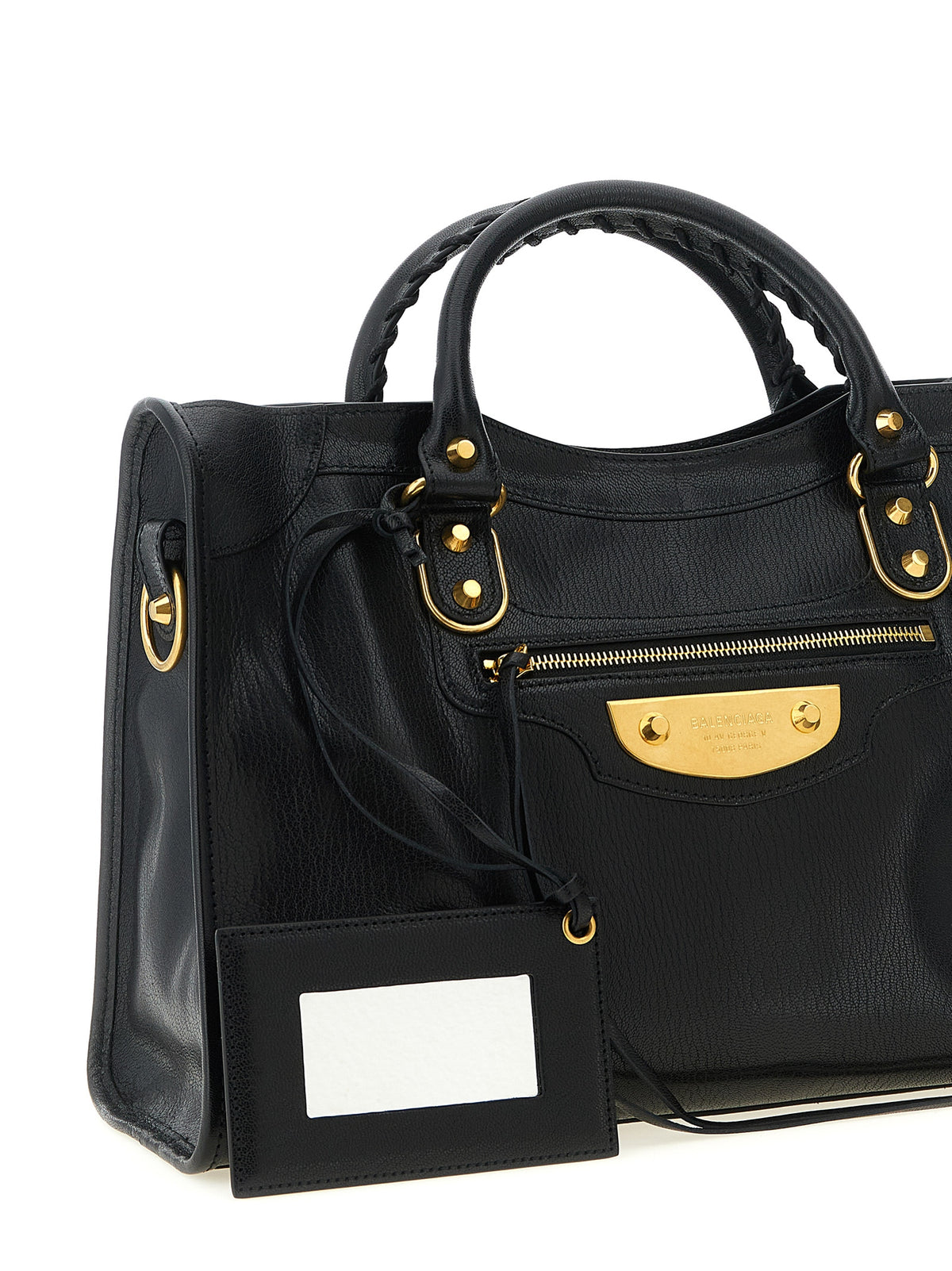 Balenciaga Borsa Le City Uptown nera in pelle di capra