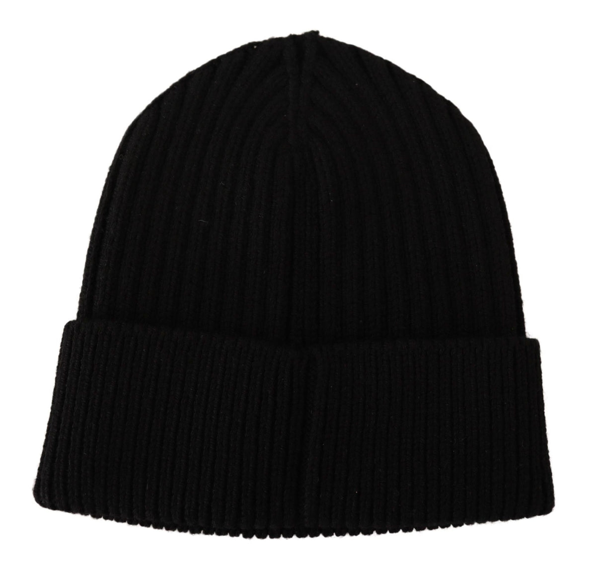 Dolce & Gabbana Schwarze Woll-Beanie