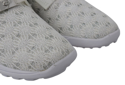 Plein Sport Glatte weiße Runner Beth Sport Turnschuhe – Produktansicht 3 | Arca Lucia