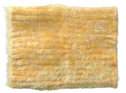 Dolce & Gabbana Gelber Polyester-Mohairfaser-Halstuchschal