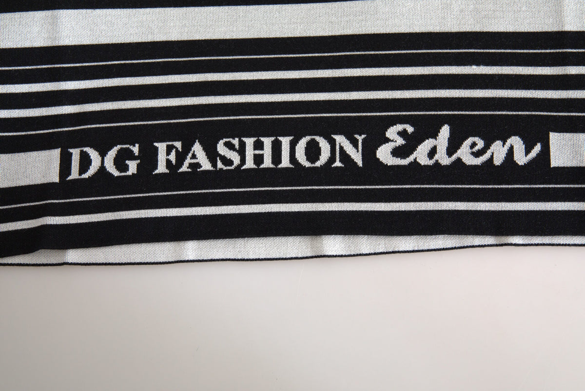 Dolce & Gabbana Weißes DG T-Shirt aus Baumwolle