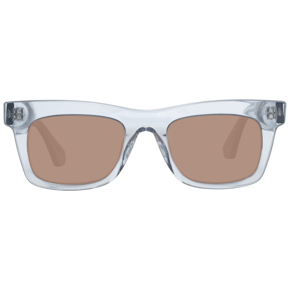 Sandro Sonnenbrille aus transparentem Acetat