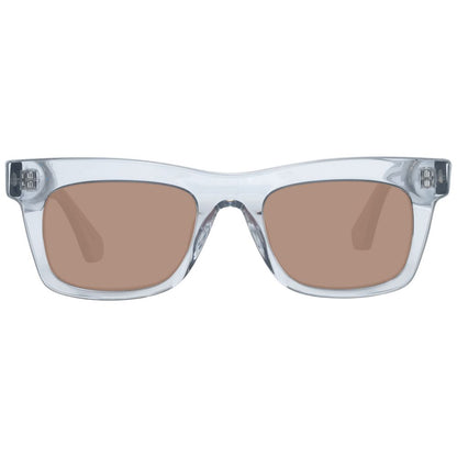 Sandro Sonnenbrille aus transparentem Acetat