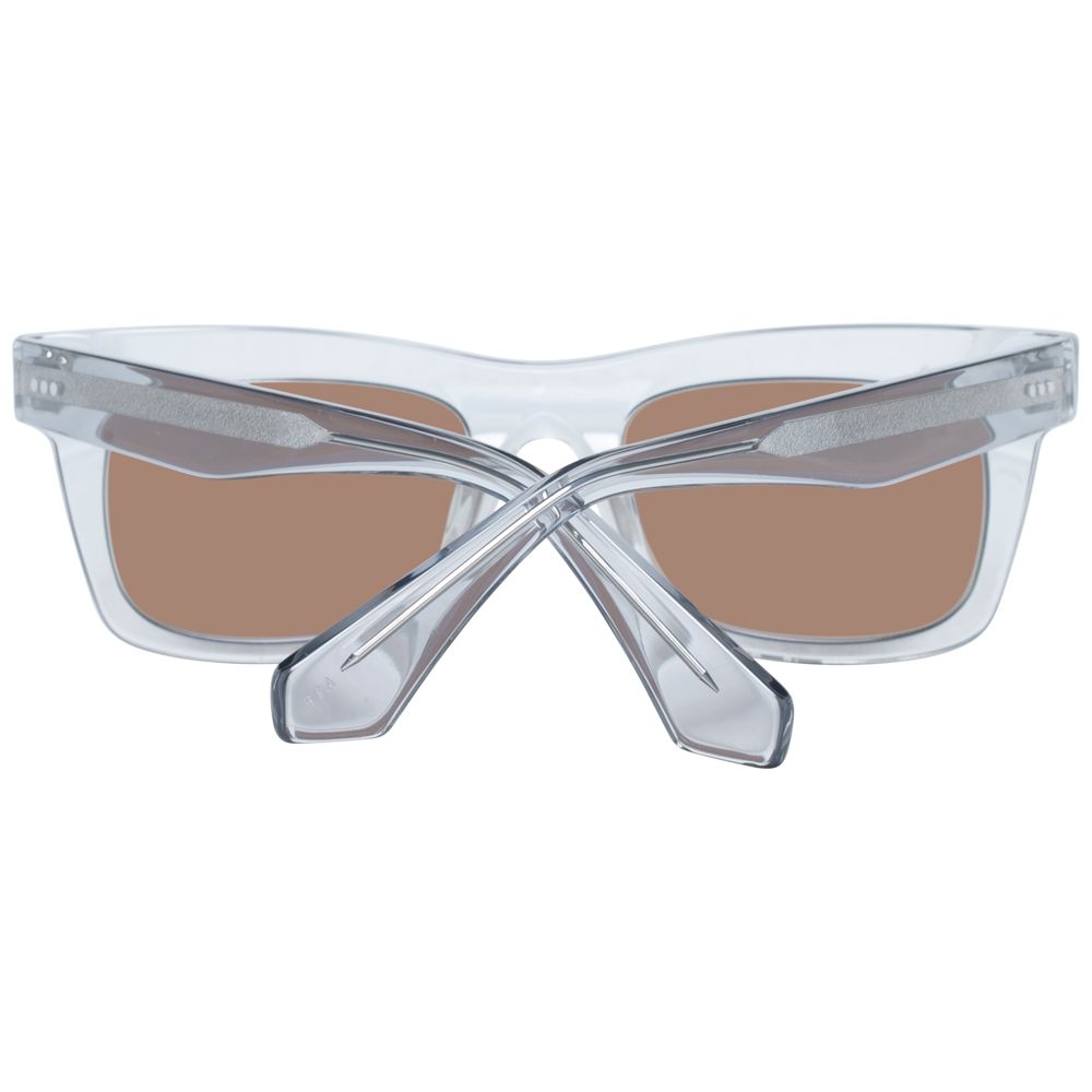 Sandro Sonnenbrille aus transparentem Acetat