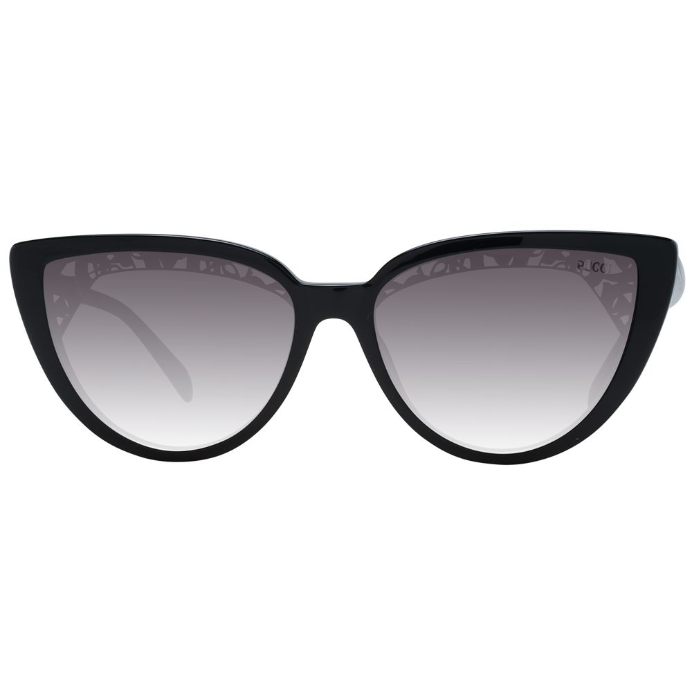 Emilio Pucci Schwarze Sonnenbrille aus Kunststoff