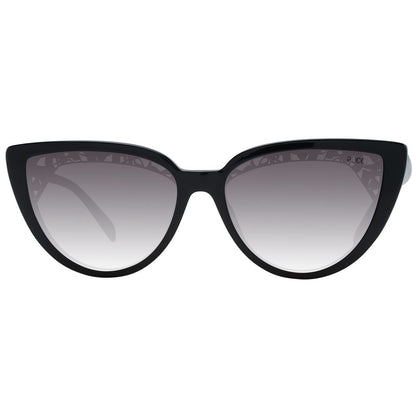 Emilio Pucci Schwarze Sonnenbrille aus Kunststoff