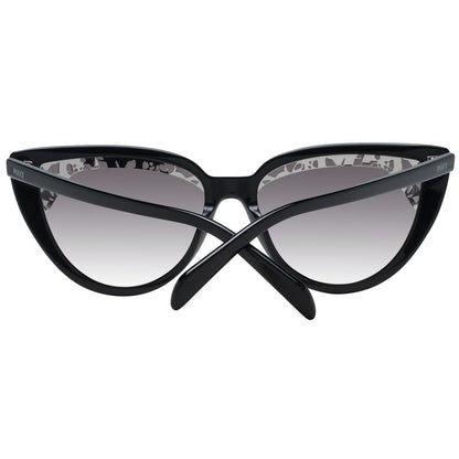 Emilio Pucci Schwarze Sonnenbrille aus Kunststoff