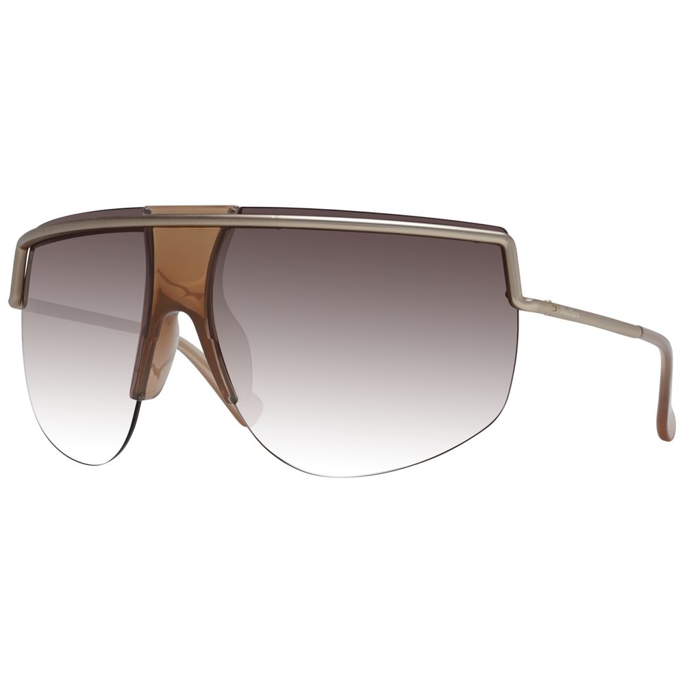 Max Mara Sonnenbrille aus Goldmetall
