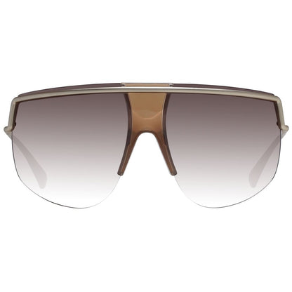 Max Mara Sonnenbrille aus Goldmetall