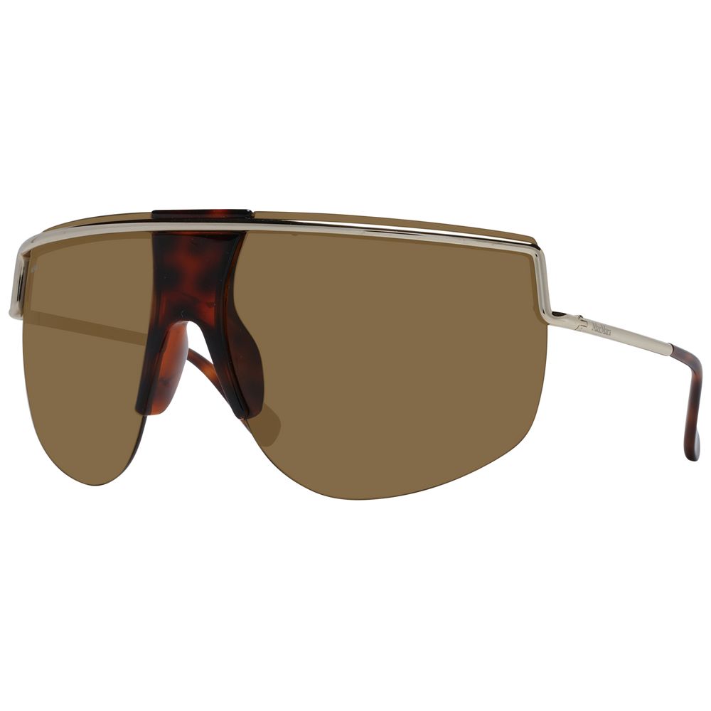 Max Mara Sonnenbrille aus Goldmetall