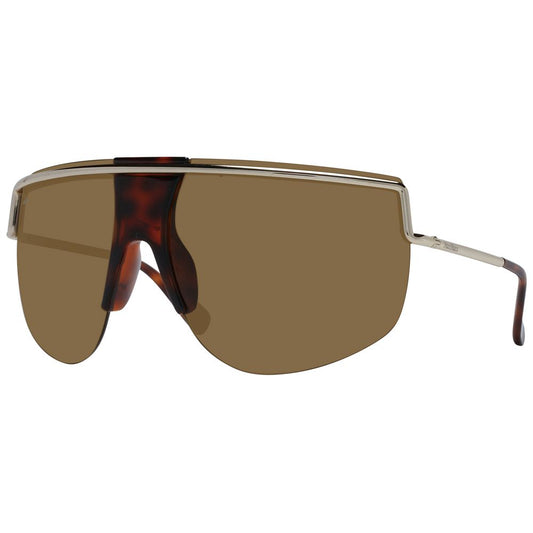 Max Mara Sonnenbrille aus Goldmetall