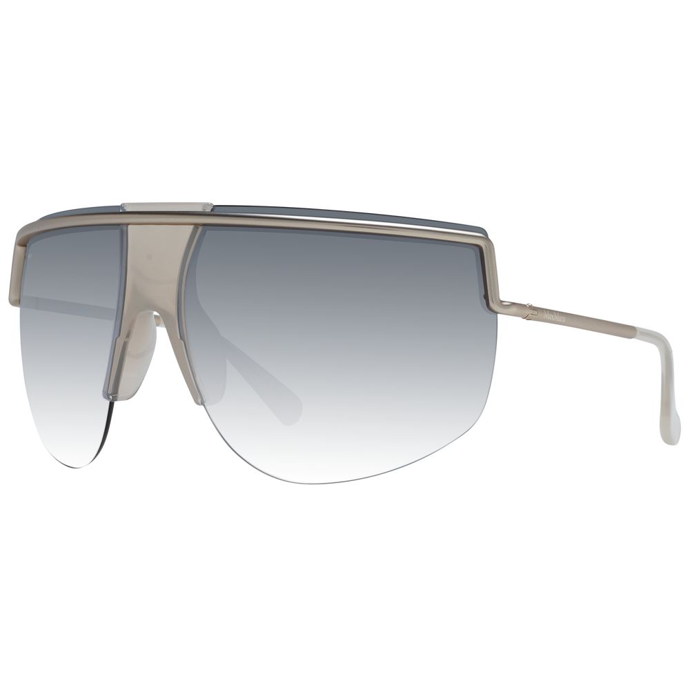 Max Mara Sonnenbrille aus silbernem Metall