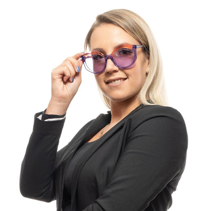 Emilio Pucci Violette Sonnenbrille aus Kunststoff