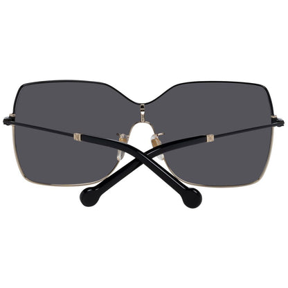 Carolina Herrera Schwarze Sonnenbrille aus Metall