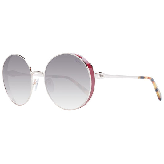 Emilio Pucci Sonnenbrille aus Roségold-Metall