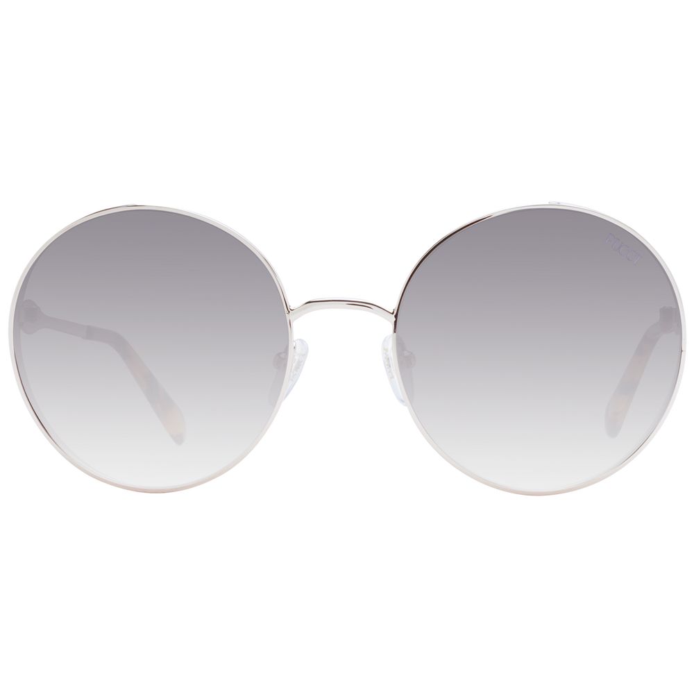 Emilio Pucci Sonnenbrille aus Roségold-Metall