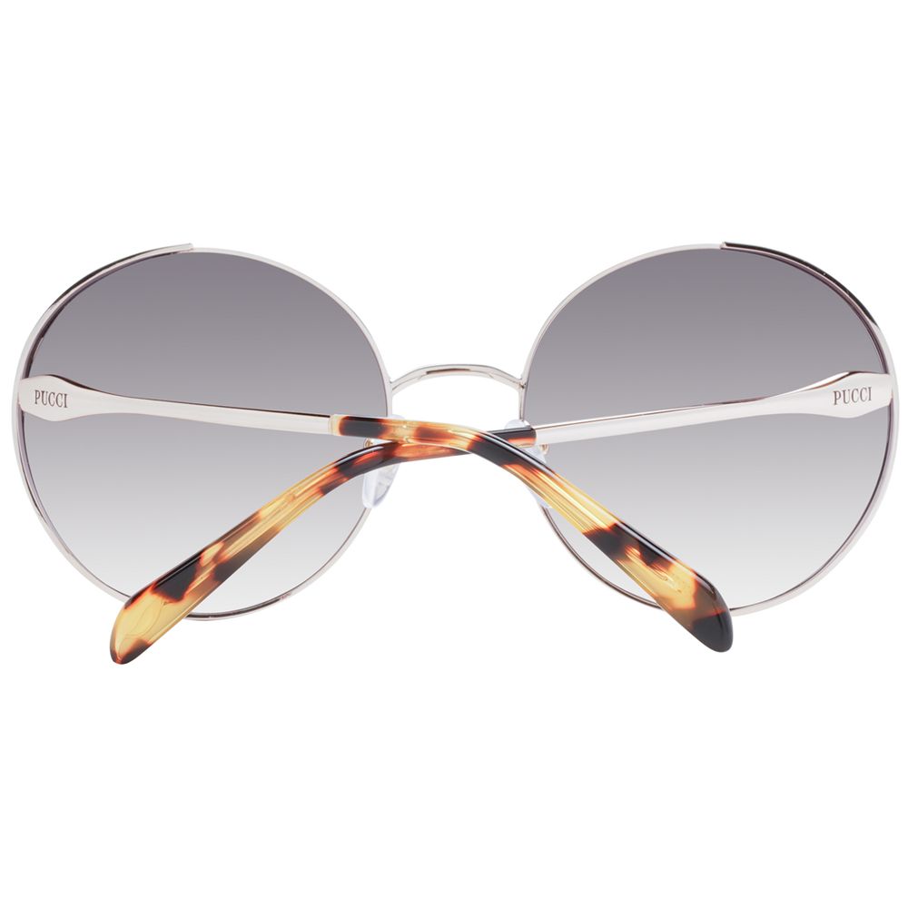 Emilio Pucci Sonnenbrille aus Roségold-Metall