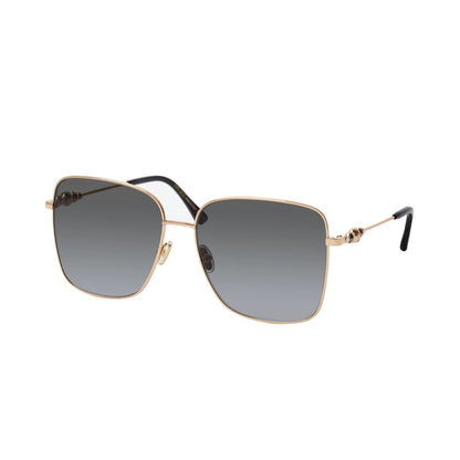 Jimmy Choo Sonnenbrille aus Goldmetall