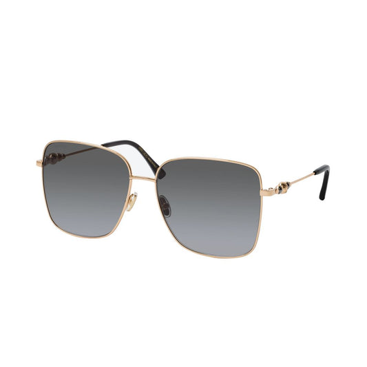 Jimmy Choo Sonnenbrille aus Goldmetall