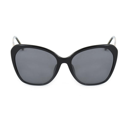 Jimmy Choo Schwarze Sonnenbrille aus Metall