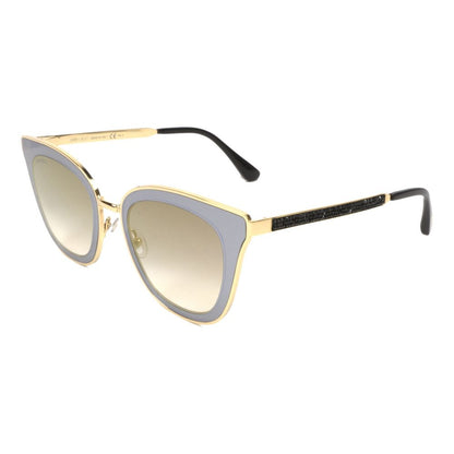 Jimmy Choo Sonnenbrille aus Goldmetall