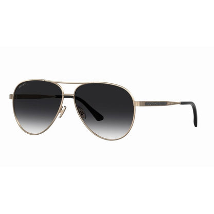 Jimmy Choo Sonnenbrille aus Goldmetall