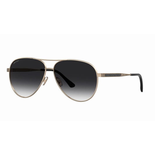 Jimmy Choo Sonnenbrille aus Goldmetall