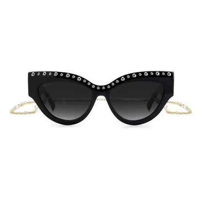 Jimmy Choo Schwarze Sonnenbrille aus Acetat