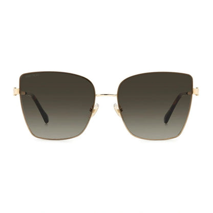 Jimmy Choo Sonnenbrille aus Goldmetall