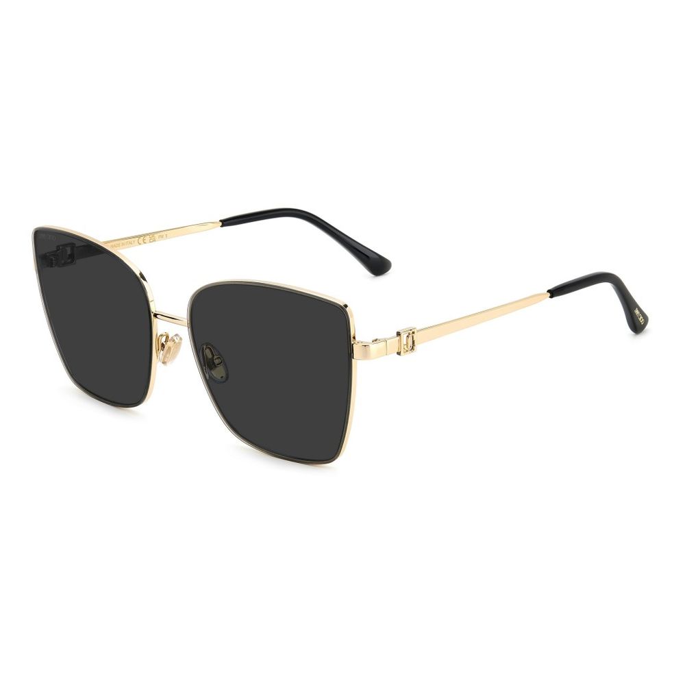 Jimmy Choo Sonnenbrille aus Goldmetall