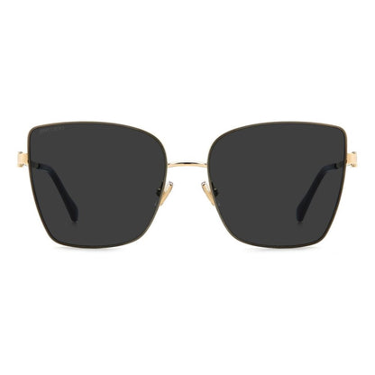 Jimmy Choo Sonnenbrille aus Goldmetall