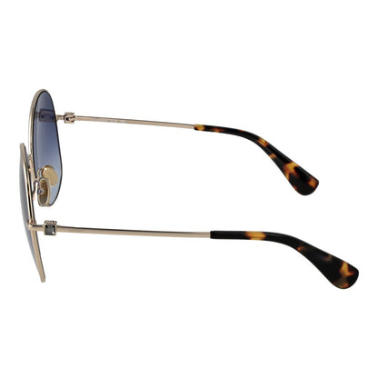 Max Mara Sonnenbrille aus Goldmetall