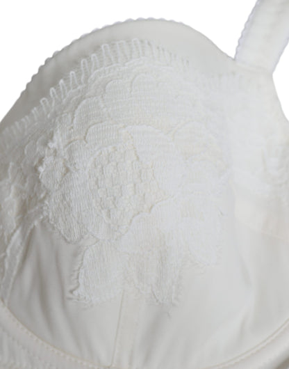 Dolce & Gabbana Weißes Seiden-Lingerie-Set