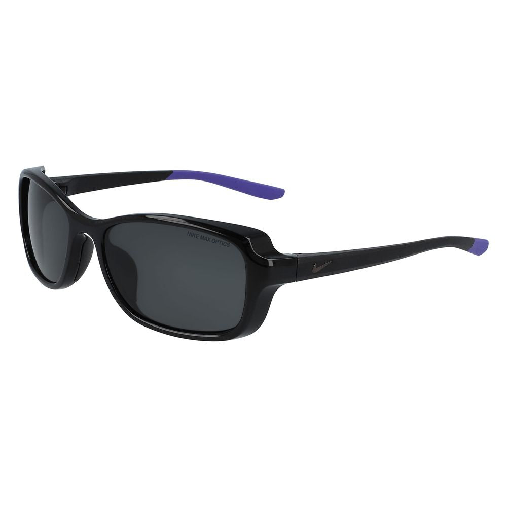 Nike Schwarze Sonnenbrille aus injected Material
