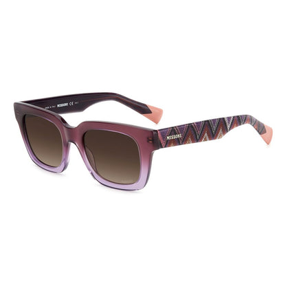 Missoni Sonnenbrille aus violettem Acetat