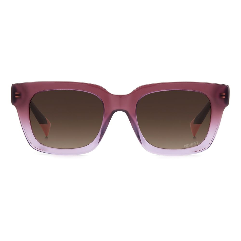 Missoni Sonnenbrille aus violettem Acetat