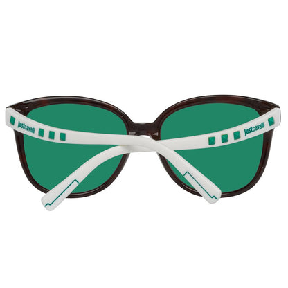 Just Cavalli Braune Sonnenbrille aus Kunststoff