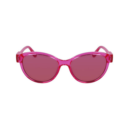 Karl Lagerfeld Lila Sonnenbrille aus injected Material
