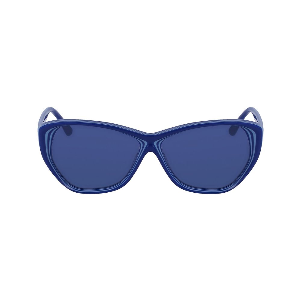 Karl Lagerfeld Blaue Sonnenbrille aus Acetat