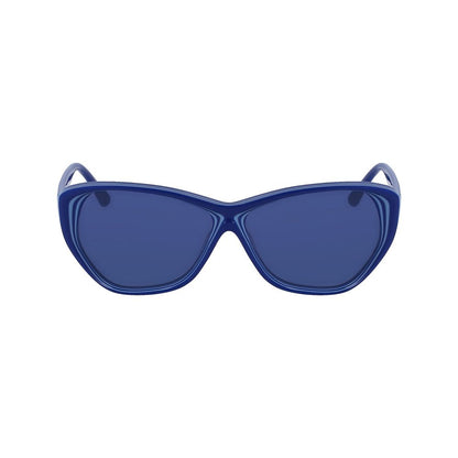 Karl Lagerfeld Blaue Sonnenbrille aus Acetat