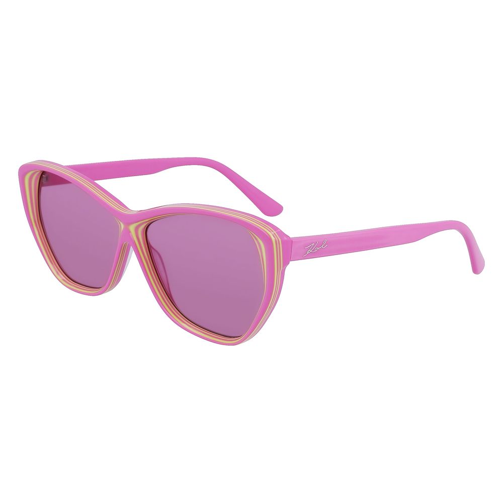 Karl Lagerfeld Sonnenbrille aus mehrfarbigem Acetat