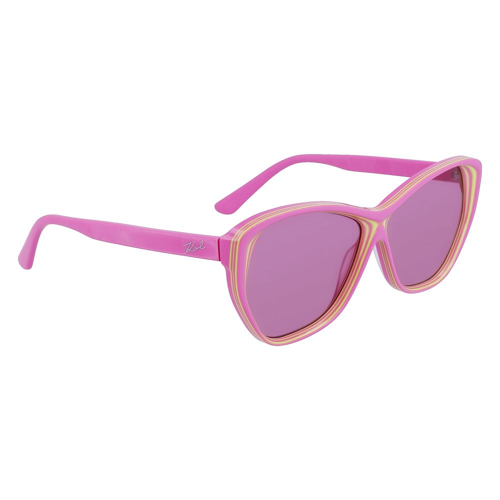 Karl Lagerfeld Sonnenbrille aus mehrfarbigem Acetat