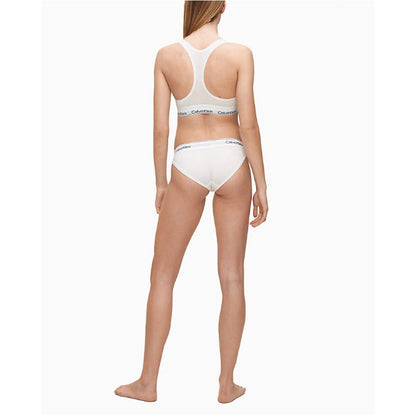 Calvin Klein Underwear Weiße Baumwoll-Panty