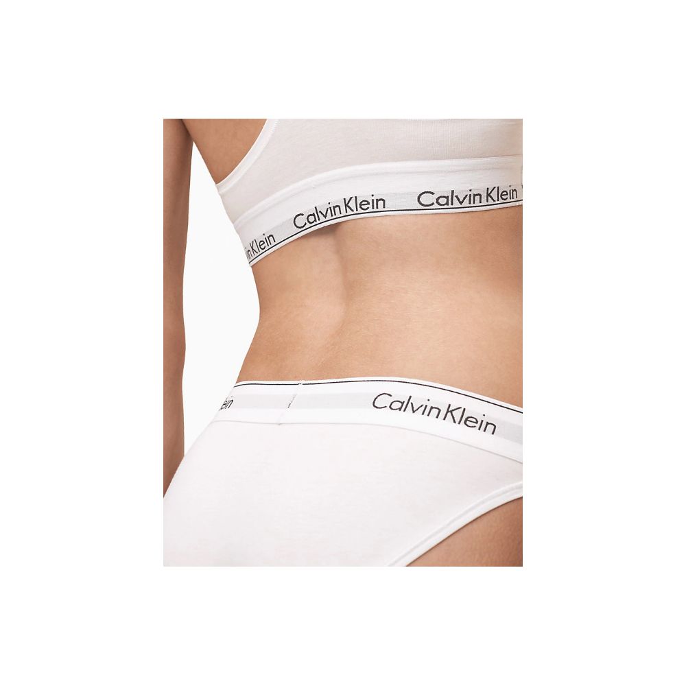 Calvin Klein Underwear Weiße Baumwoll-Panty