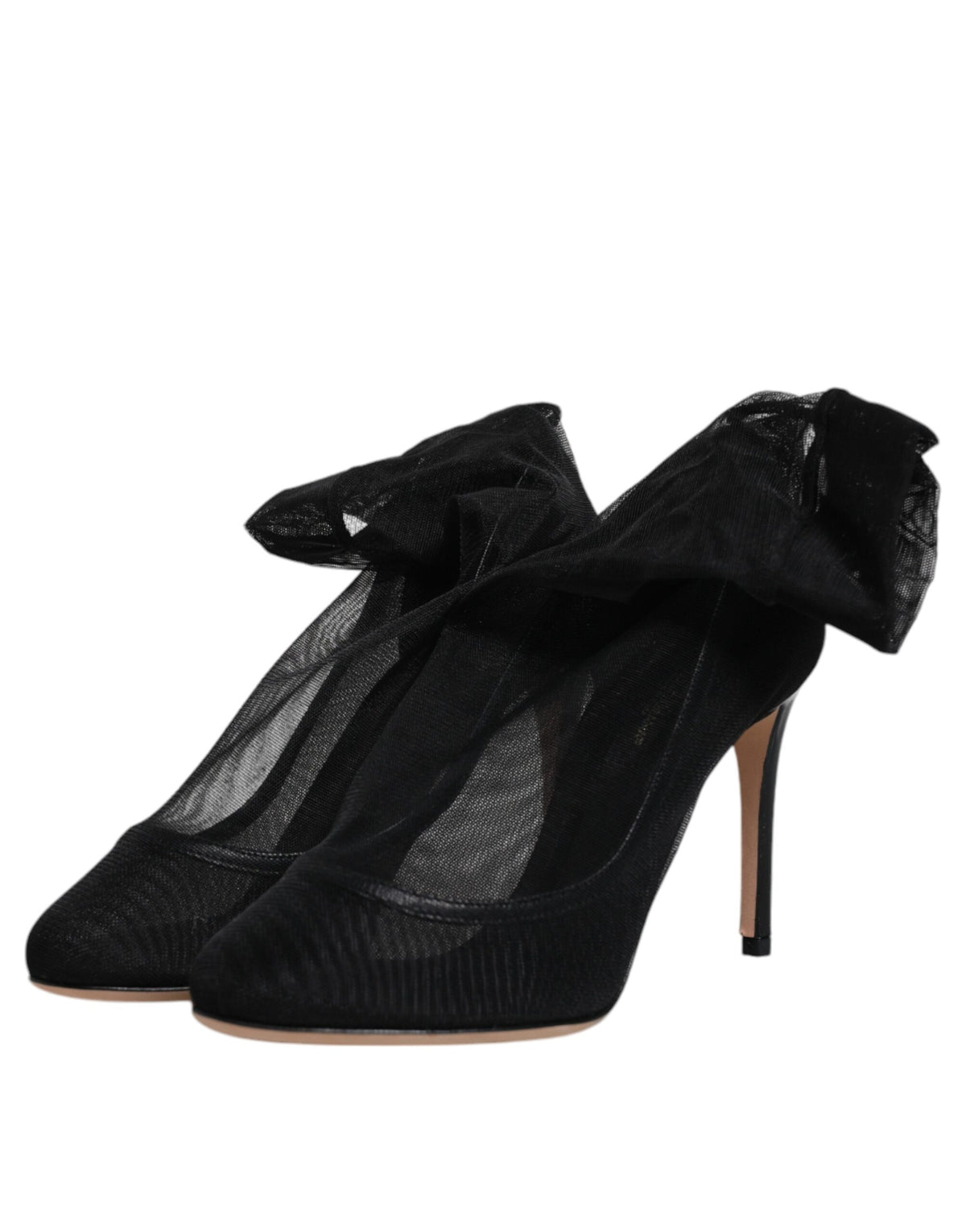 Dolce & Gabbana Schwarze Stretch-Sockenstiefel aus Nylon-Mix
