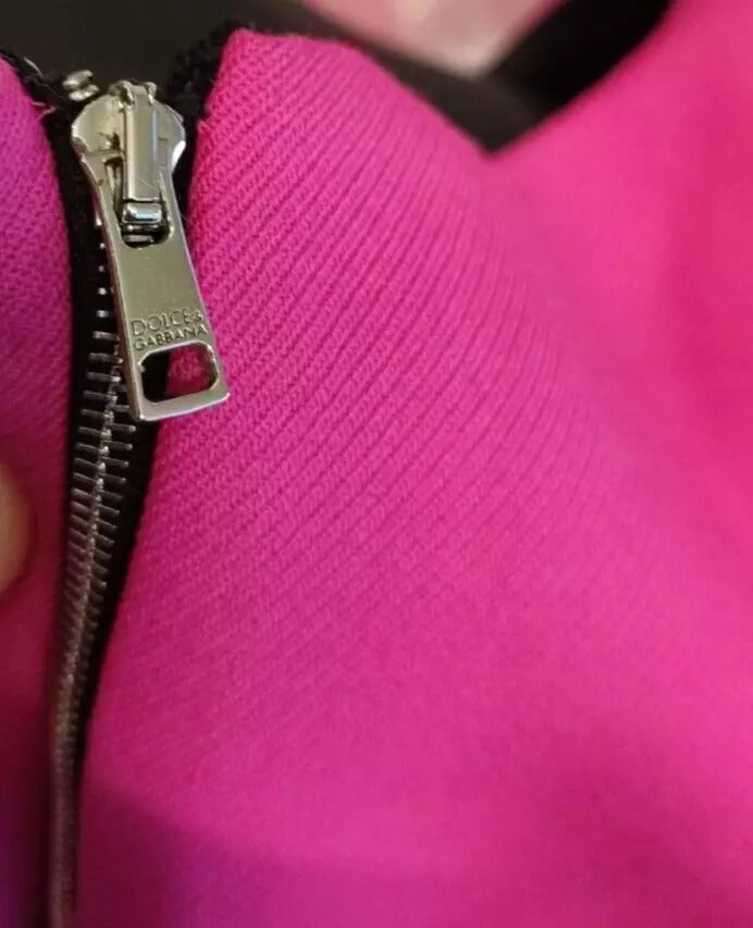Dolce & Gabbana Pink Sleeveless A-Line Bodycon Mini Dress